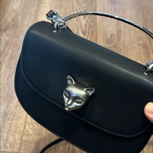 Bafelli Black Cat Design Women's Bag